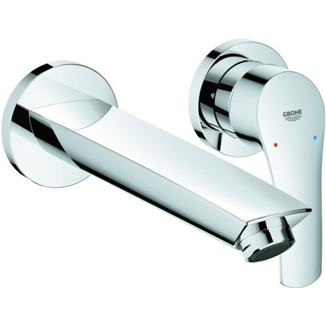 Mitigeur lavabo 2 trous. EUROSMART Kit de garniture 209mm chromé