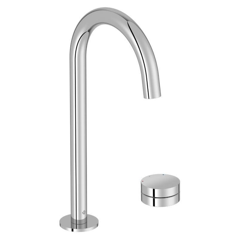 Jacob Delafon - Mitigeur lavabo 2 trous xl Grands Boulevards Chromé