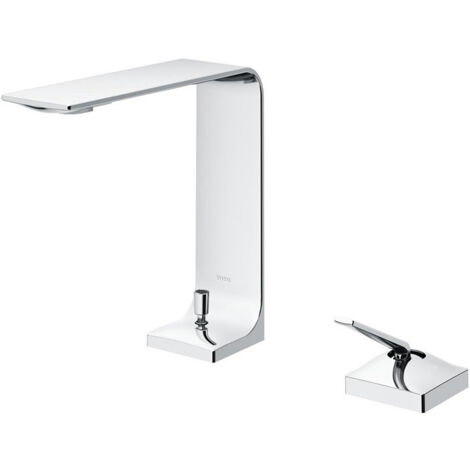 Mitigeur lavabo 2 trous ZL saillie 144 mm, hauteur 174 mm chromé TOTO