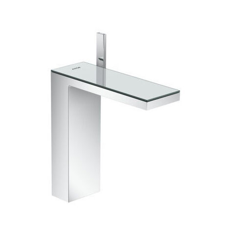 mitigeur lavabo 230, bonde push-open chromée/miroir