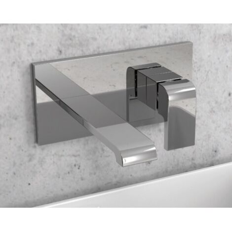 Mitigeur lavabo à encastrer EROS en laiton chromé