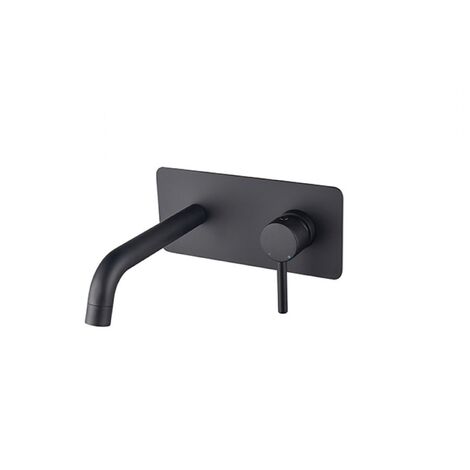 Mitigeur lavabo à encastrer ILLUSION noir mat