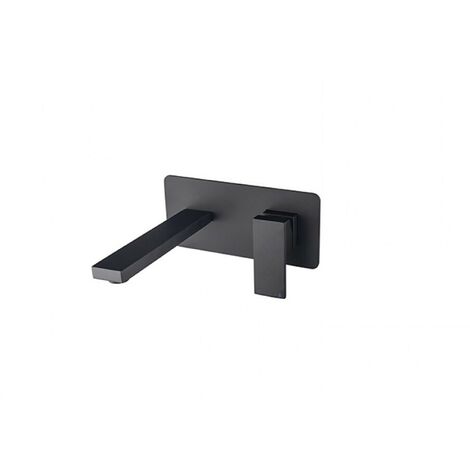 Mitigeur lavabo à encastrer MODERN/VARIUM noir mat