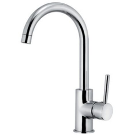 Mitigeur lavabo avec bec orientable en U