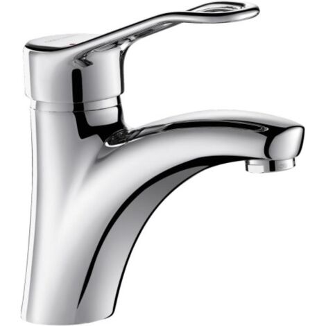 Mitigeur lavabo avec vidage - Manette creuse - Delabie