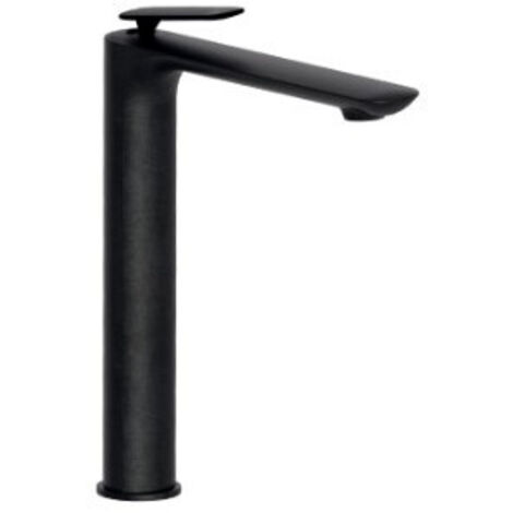 Mitigeur lavabo avec vidage Up & Down Chromé Noir Brossé FOIL - CRISTINA ONDYNA FL22775