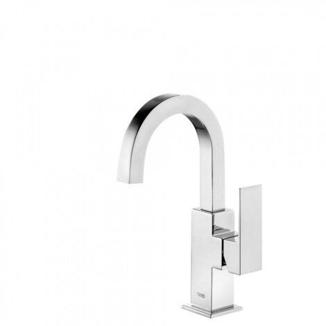 Mitigeur lavabo bec 22x22 mm Chromé CUADRO-TRES - TRES 106605