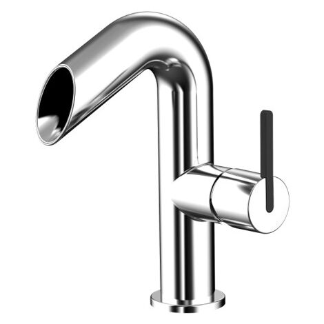 Mitigeur lavabo bec cascade chromé INKY C002-Cr AWA
