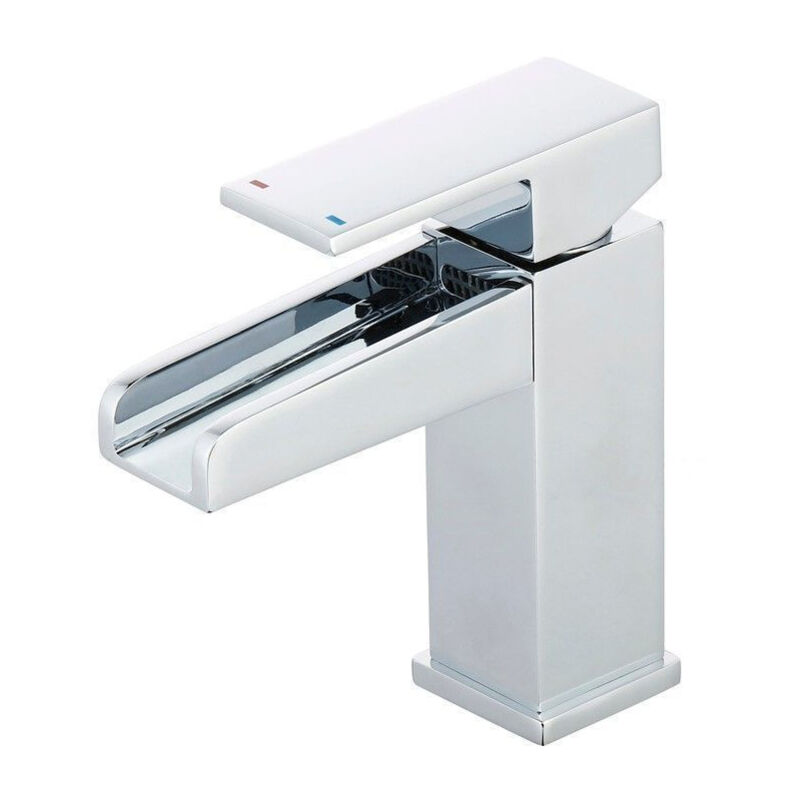 Ateliers 28 - Mitigeur lavabo cascade Apoline chromé - inventiv