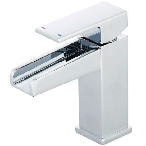 Mitigeur lavabo cascade Apoline chromé - INVENTIV