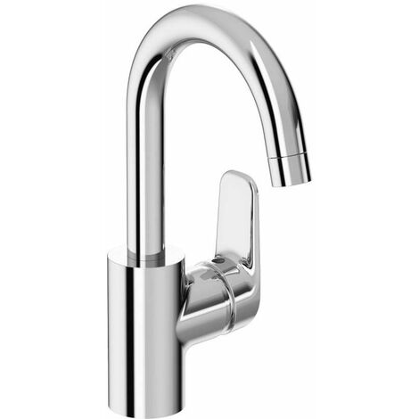 Mitigeur lavabo CERAFLEX avec bec haut orientable chromé IDEAL STANDARD
