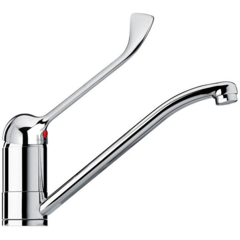 Mitigeur Lavabo Coudé Avec Levier Clinique Long Restaurant