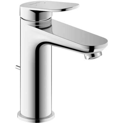 Mitigeur lavabo DURAVIT Wave M Eco 3L/min avec vidage chromé brillant