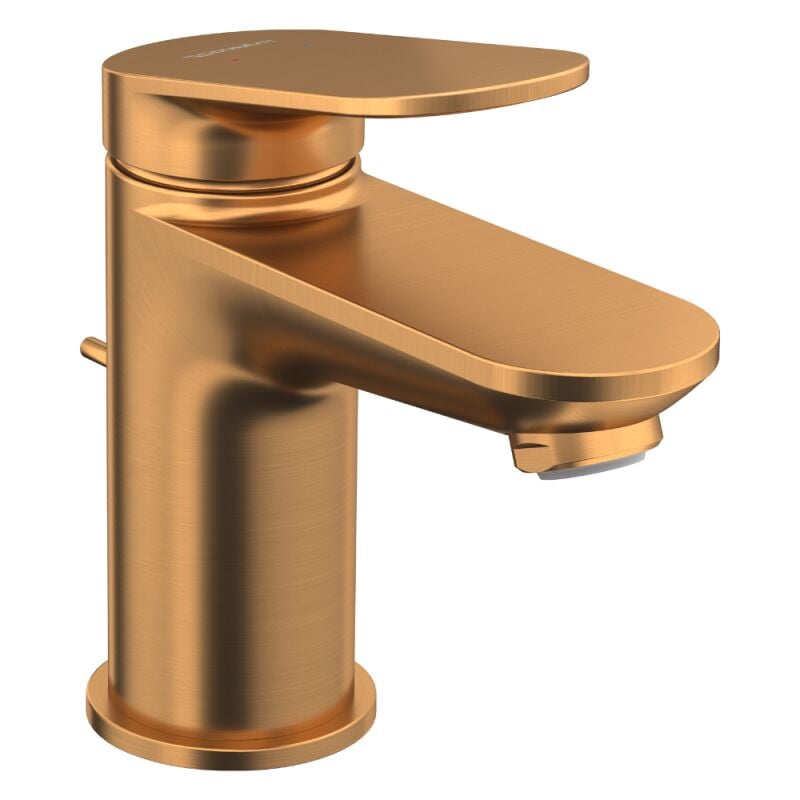 Duravit - Mitigeur lavabo Wave s avec vidage bronze brossé