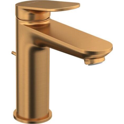 Mitigeur lavabo DUVARIT Wave M avec vidage bronze brossé