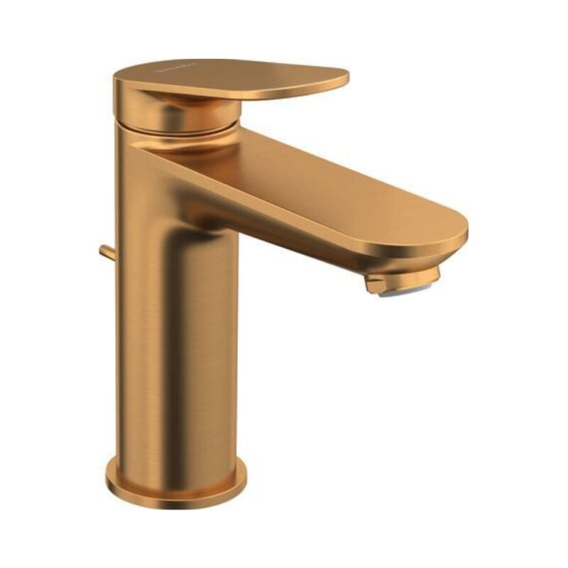 Duravit - Mitigeur lavabo duvarit Wave m avec vidage bronze brossé
