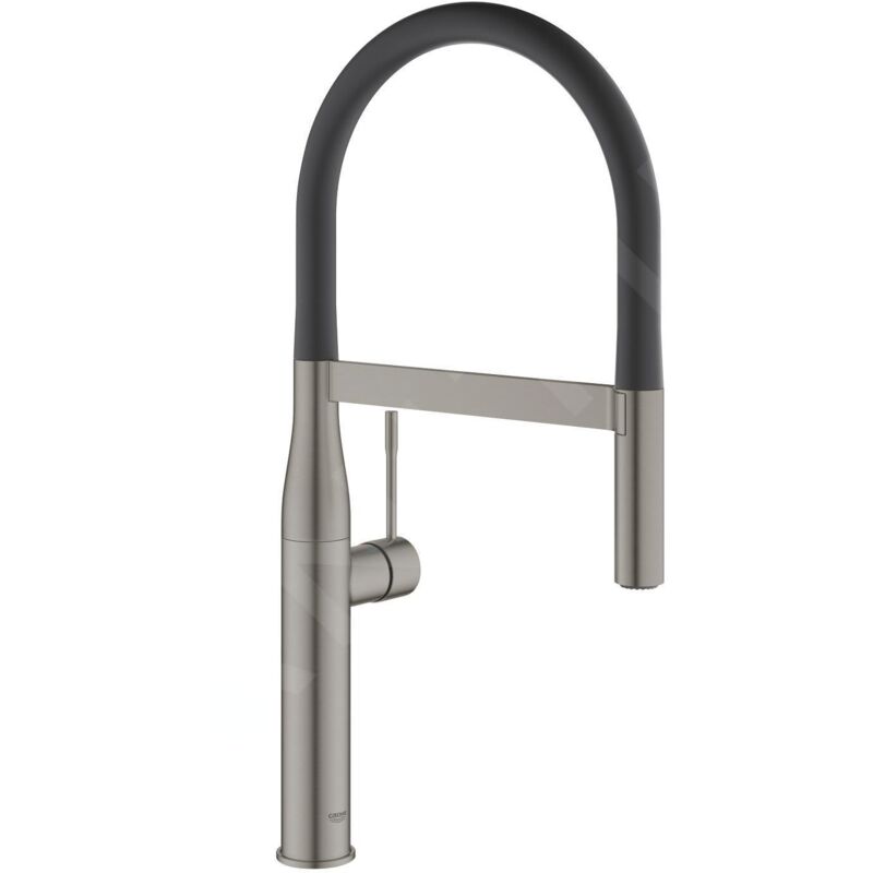 Grohe - Essence - Mitigeur d'évier monocommande, Hard Graphite brossé 30294AL0