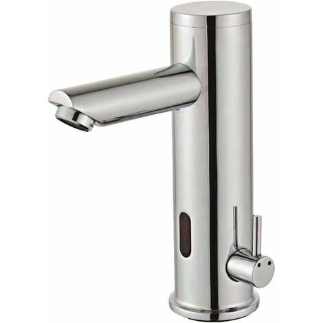 Mitigeur lavabo électronique avec commande photocellule Tecom 308LT-2 Chromé - Chromé