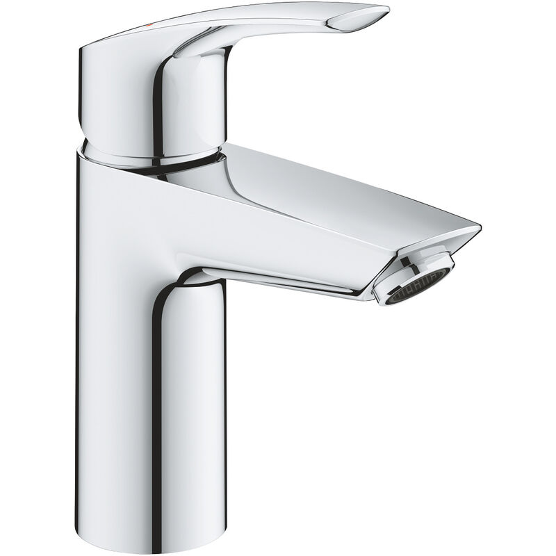 Grohe - eurosmart Mitigeur monocommande de lavabo Taille s, avec vidage, Chrome (23922003)