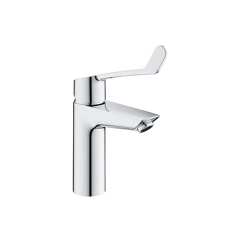 Grohe - Mitigeur wc Eurosmart M-Size , chrome avec écoulement Push-open levier long