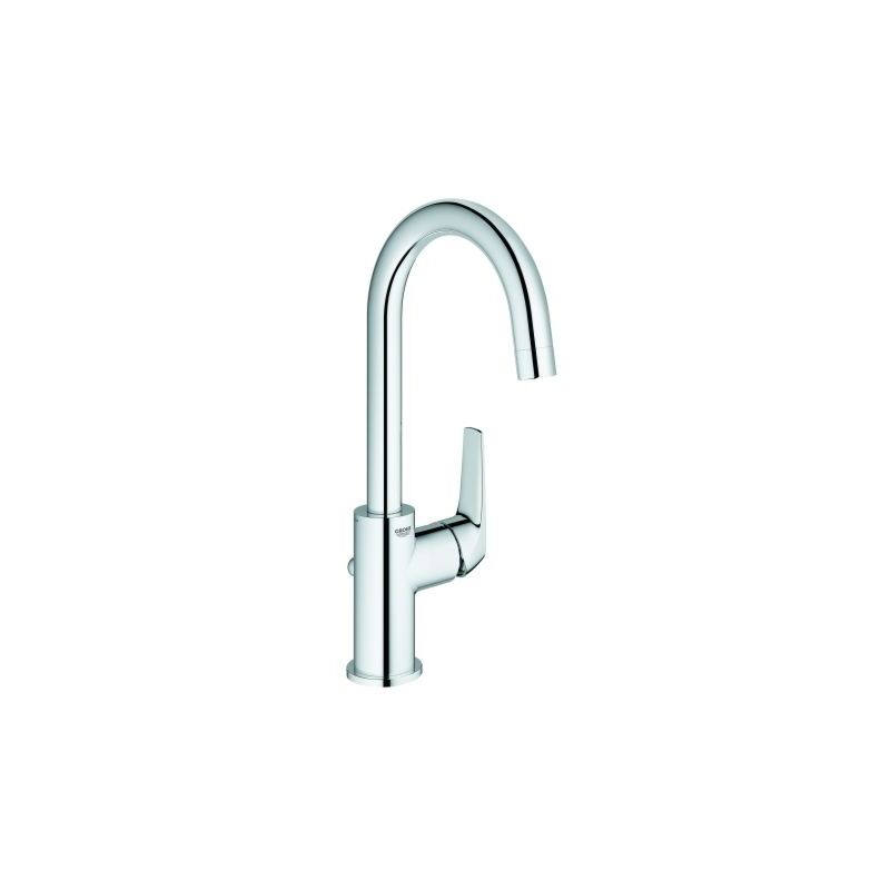 Banyo - Grohe BauFlow mitigeur lavabo taille l 23753000 chromé , avec garniture de vidage