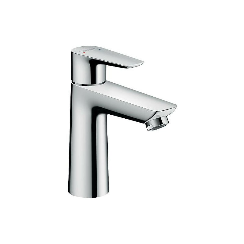 Mitigeur lavabo Hansgrohe 110 Talis e, garniture d'ecoul. chrome, entraxe 112mm