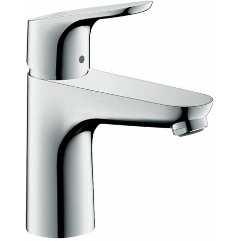 Mitigeur Lavabo HANSGROHE FOCUS 100 CH3 EcoSmart et CoolStart avec tirette et vidage Chromé -31621000