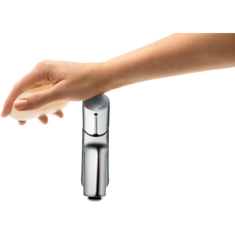 Mitigeur lavabo HANSGROHE Talis Select S 100 Chromé sans tirette ni vidage