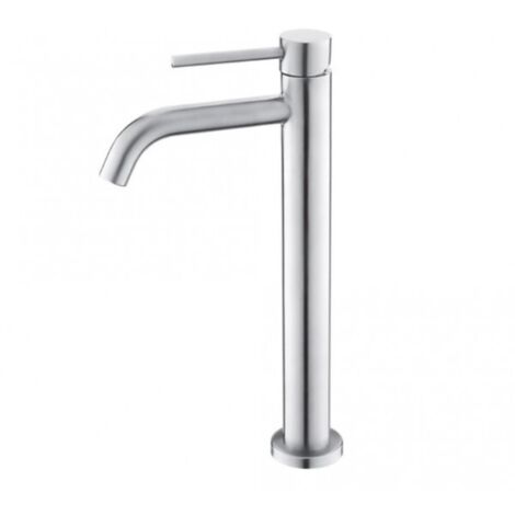 Mitigeur lavabo haut ARTEMIS en acier H. 30,4cm-Chromé-3.5 ---Chromé