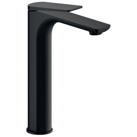 Mitigeur lavabo haut avec vidage up&down black mat - CRISTINA ONDYNA BA22213