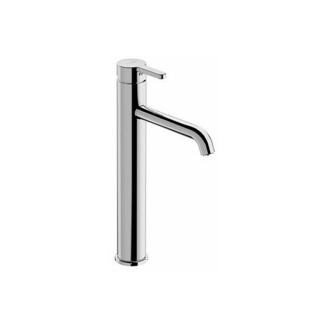 Mitigeur lavabo haut chromé Avec vidange clic clac