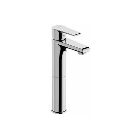 Mitigeur lavabo haut chromé NF. Avec vidange Clic Clac