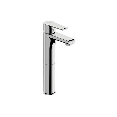 Mitigeur lavabo haut chromé NF. sans vidange