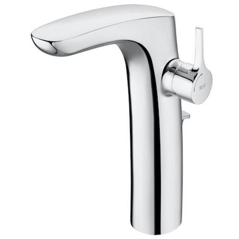 Mitigeur lavabo haut INSIGNIA avec vidage automatique tirette - Chromé - Roca - A5A343AC00