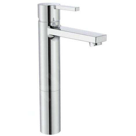 Mitigeur lavabo haut NAIA sans tirette avec flexible - Chromé - Roca - A5A3796C00