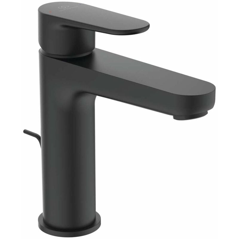Ideal Standard - Cerafine o - Mitigeur de lavabo avec vidage, noir BC699XG