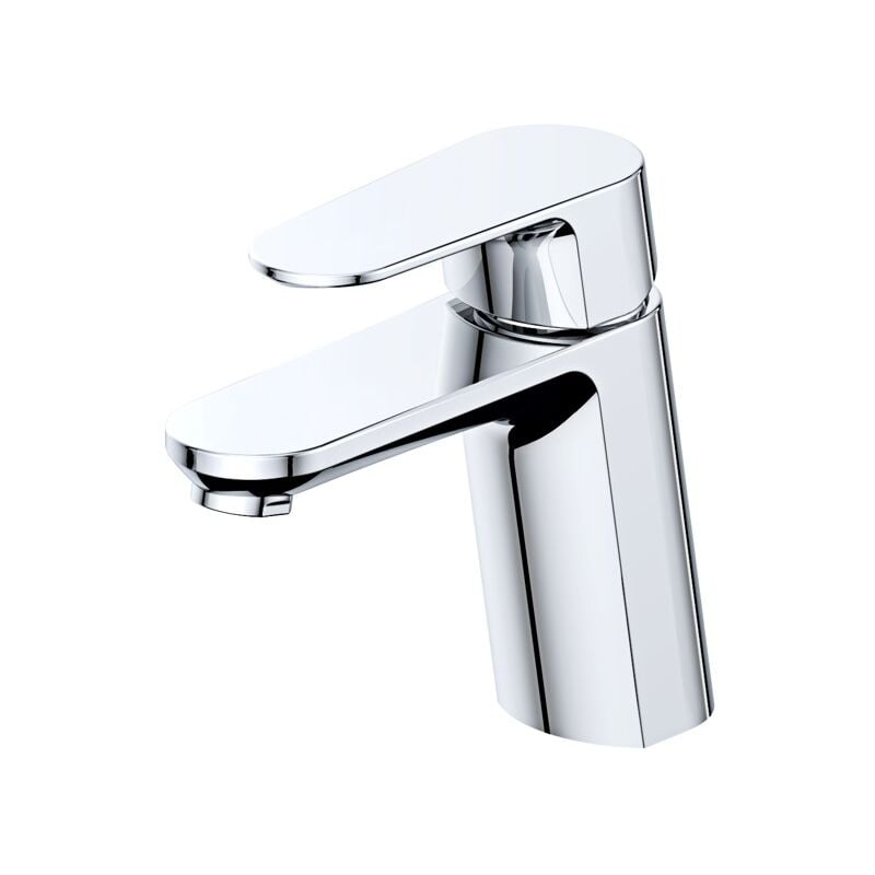 Apic - Mitigeur lavabo incliné chromé brillant naples