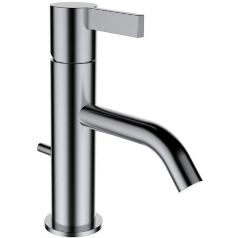 Mitigeur lavabo KARTELL avec robinet de vidange en acier inoxydable LAUFEN PVD
