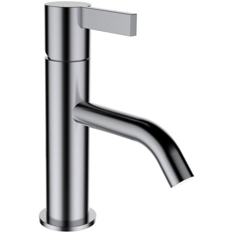 Mitigeur lavabo KARTELL sans robinet de vidange PVD inox LAUFEN