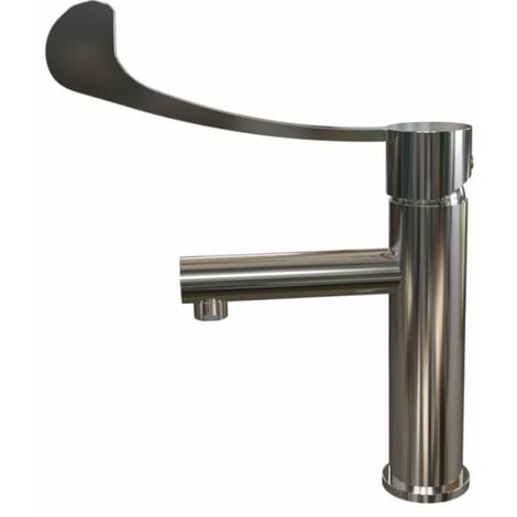 CUISIBANE Mitigeur lavabo manette avancée adapté PMR MOBBY chromé