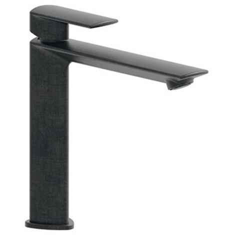 Mitigeur Lavabo Medium Avec Vidage Up&D Laiton Chromé Noir Brossé PROFILO - CRISTINA ONDYNA PF22775
