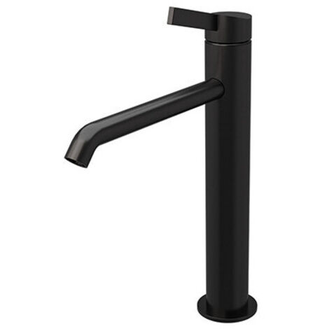 Mitigeur Lavabo Medium Inox Chrome Noir Brosse Pvd - CRISTINA ONDYNA PA22775I