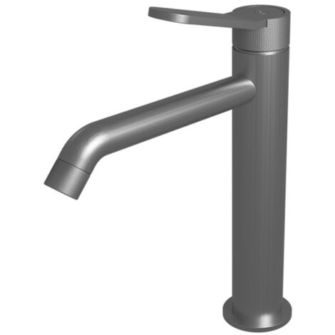 Mitigeur lavabo mi-haut avec vidage up&down Métal Brossé East Side - CRISTINA ONDYNA ES22777