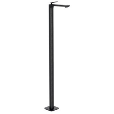Mitigeur lavabo monocolonne avec vidage Up & Down Chromé Noir Brossé FOIL - CRISTINA ONDYNA FL29075