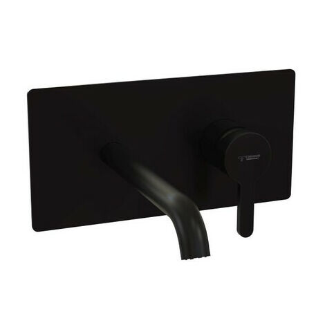 Mitigeur lavabo mural à encastrer chromé Avec vidange clic clac