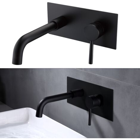 Robinet De Lavabo En Acier Inoxydable (blanc) : Design élégant, Bouche