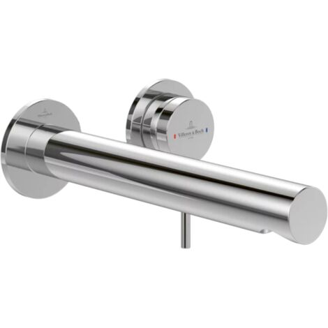 Mitigeur lavabo mural VILLEROY ET BOCH Loop & Friends Chrome