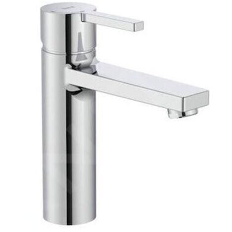 Mitigeur lavabo NAIA Mezzo sans tirette avec flexible - Chromé - Roca - A5A3996C00