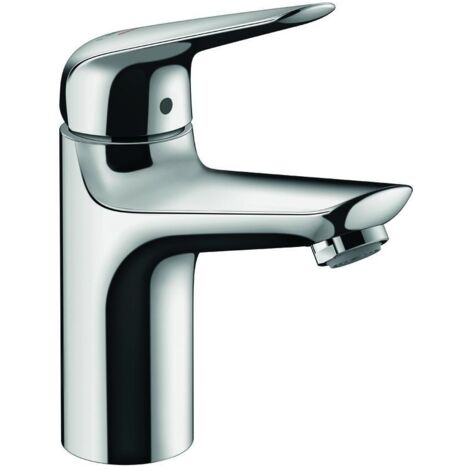Mitigeur lavabo NOVUS 100 avec tirette et vidage HANSGROHE 71030000
