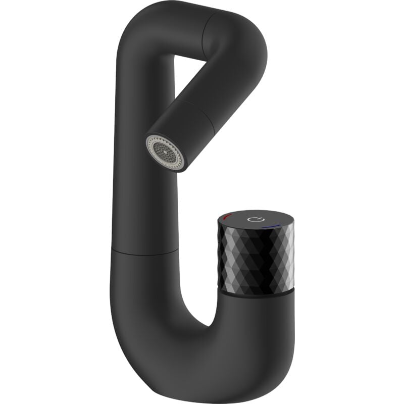 Edouard Rousseau - Mitigeur Lavabo "O" - Fabrication Française - Noir